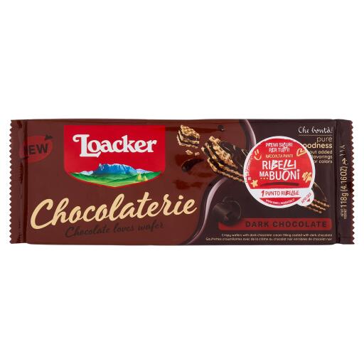 Loacker Chocolate Dark 118g