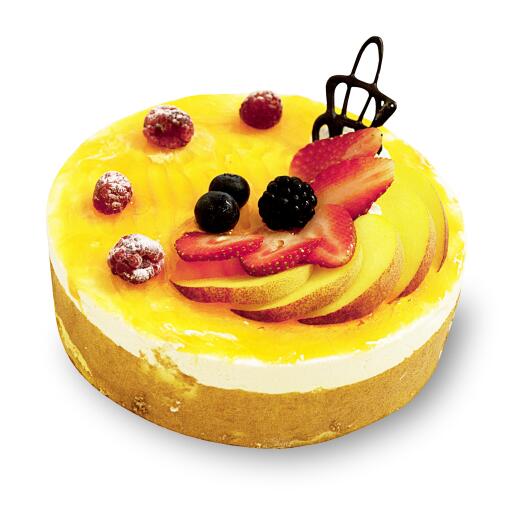 Torta bavarese pesca