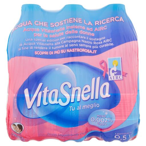 Acqua Vitasnella oligominerale 50clx6