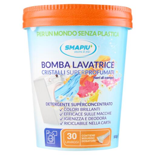Smapiù Bomba Lavatrice barattolo da 500g