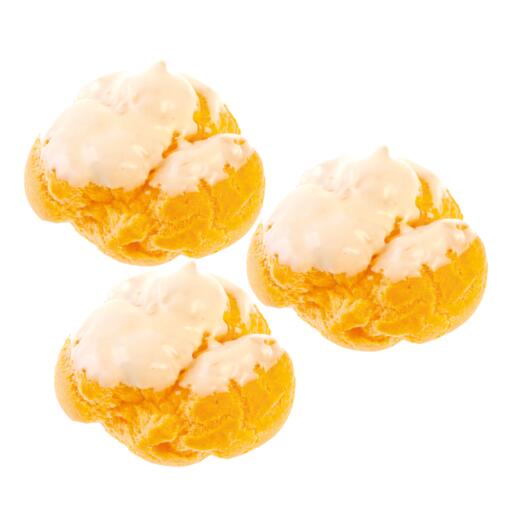 Bignè crema pasticcera 180g confezione 3 pezzi