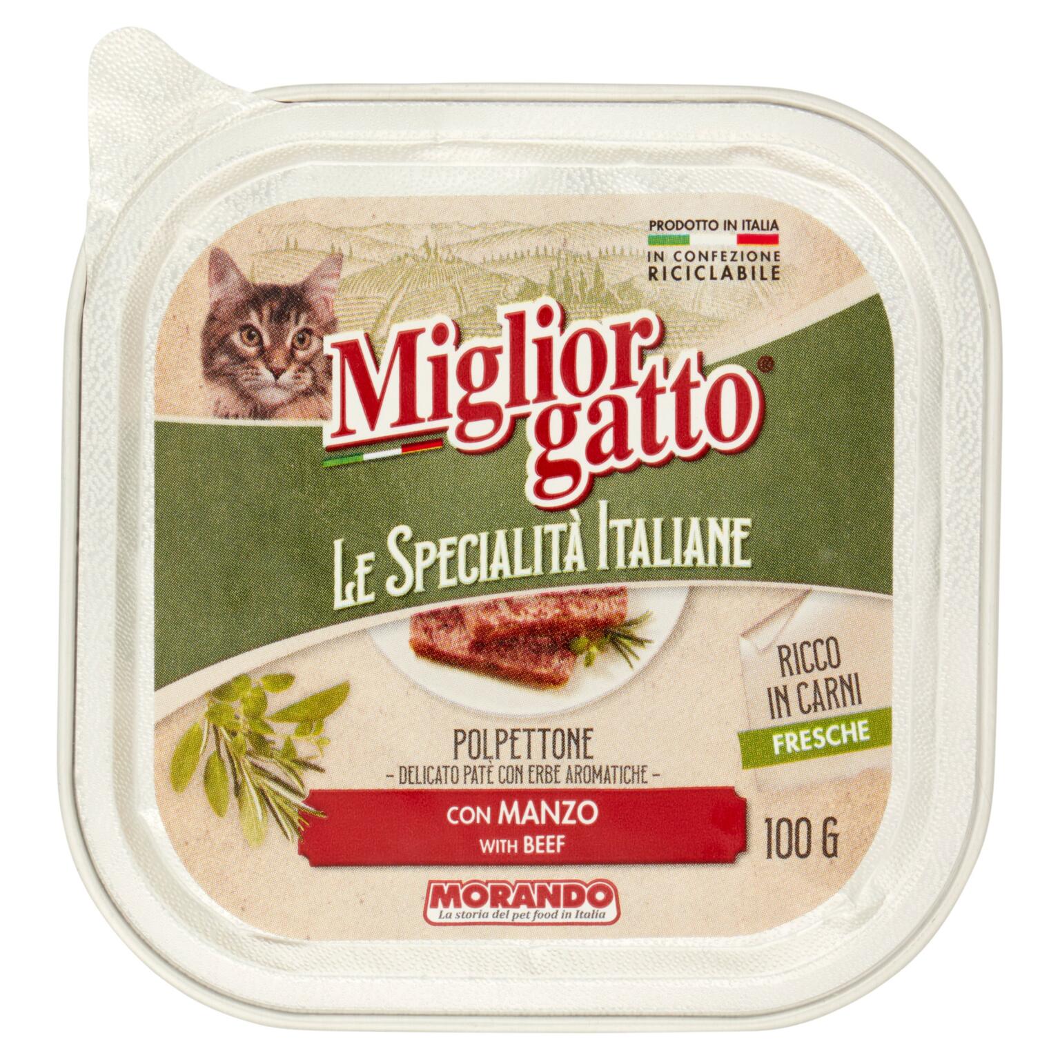 Migliorgatto Patè Manzo 100g Specialità Italiane