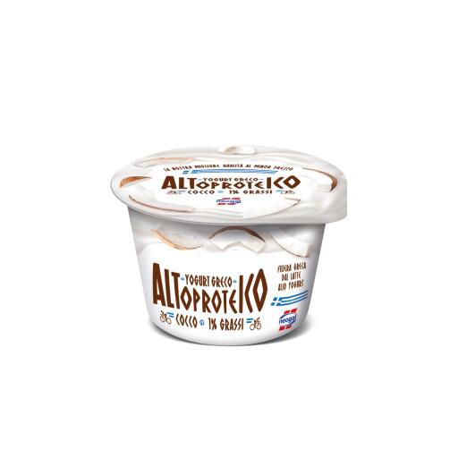 Yogurt Greco Altoproteico 0% grassi Cocco 150g Neogal