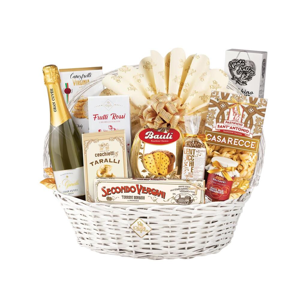 Cesto Natalizio Principessa 11pezzi Re Regalo