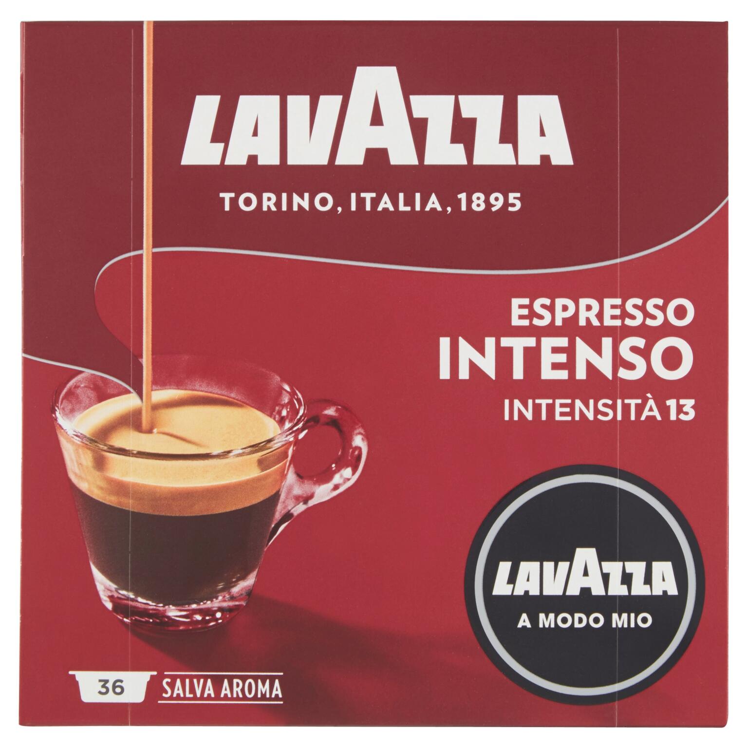 Capsule A Modo Mio Intenso confezione da 36pezzi  270g Lavazza