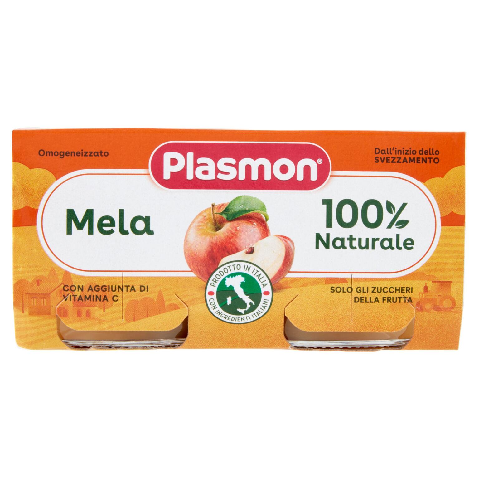 Omogeneizzati Plasmon Mela 2x80g