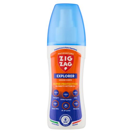 Antipuntura spray lozione corpo explorer 100ml Zig Zag