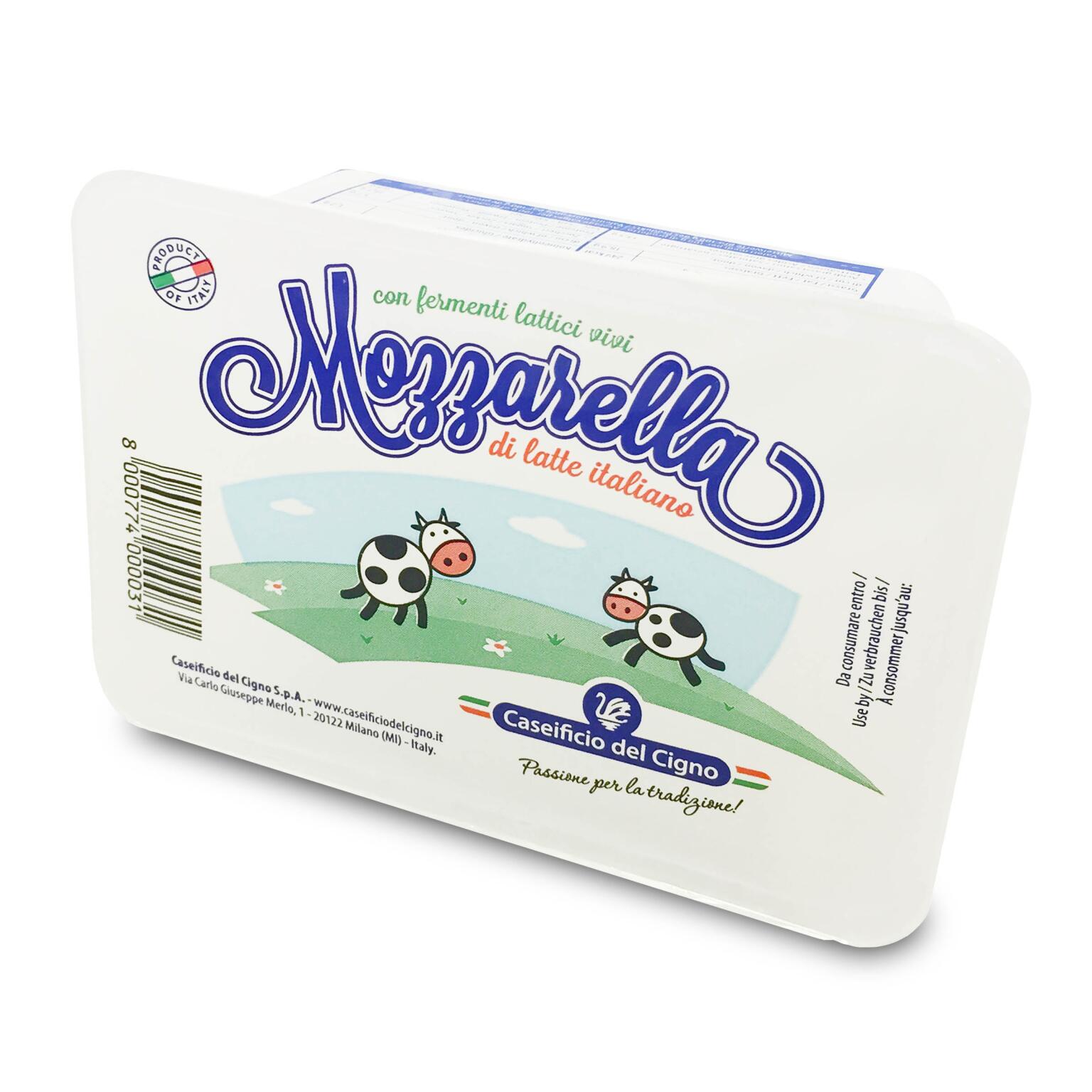 Mozzarella vaschetta 250g Cigno