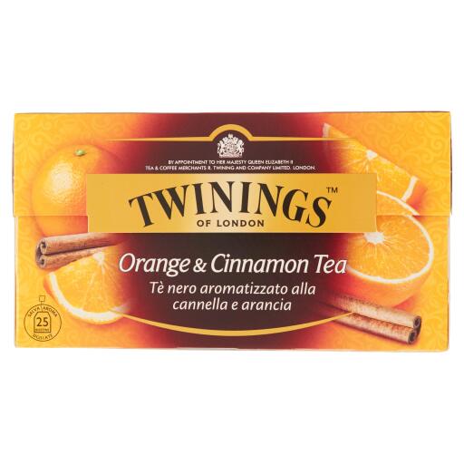 Twinings tè arancia e cannella 25 filtri