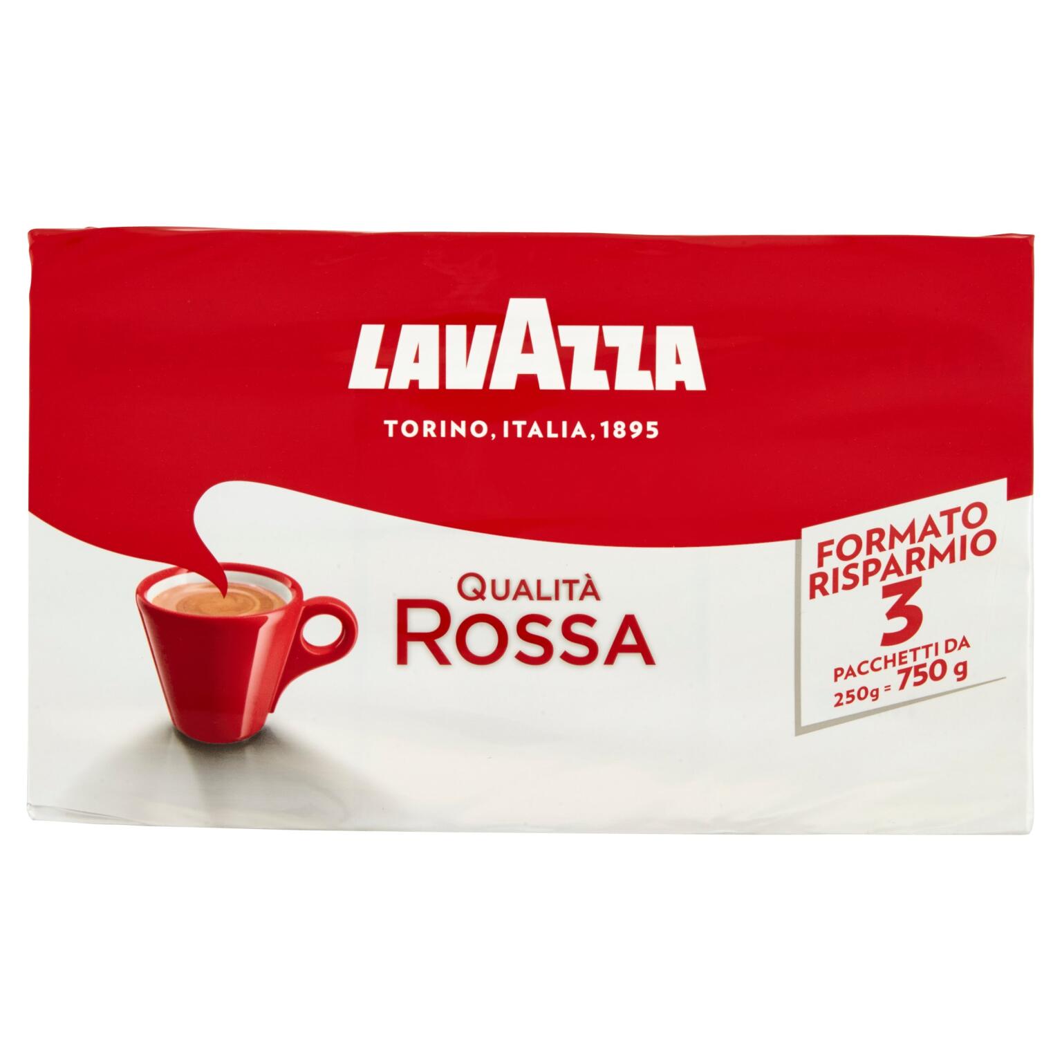 Caffè Lavazza Qualità Rossa 250gx3