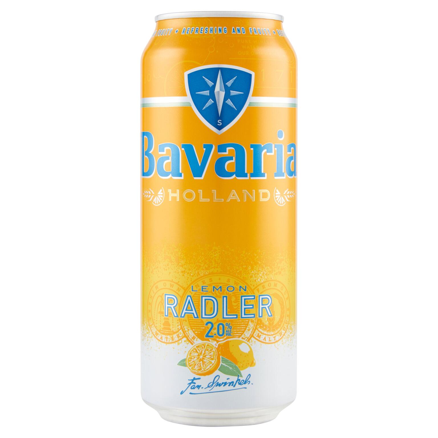 Birra radler lattina 50cl Bavaria