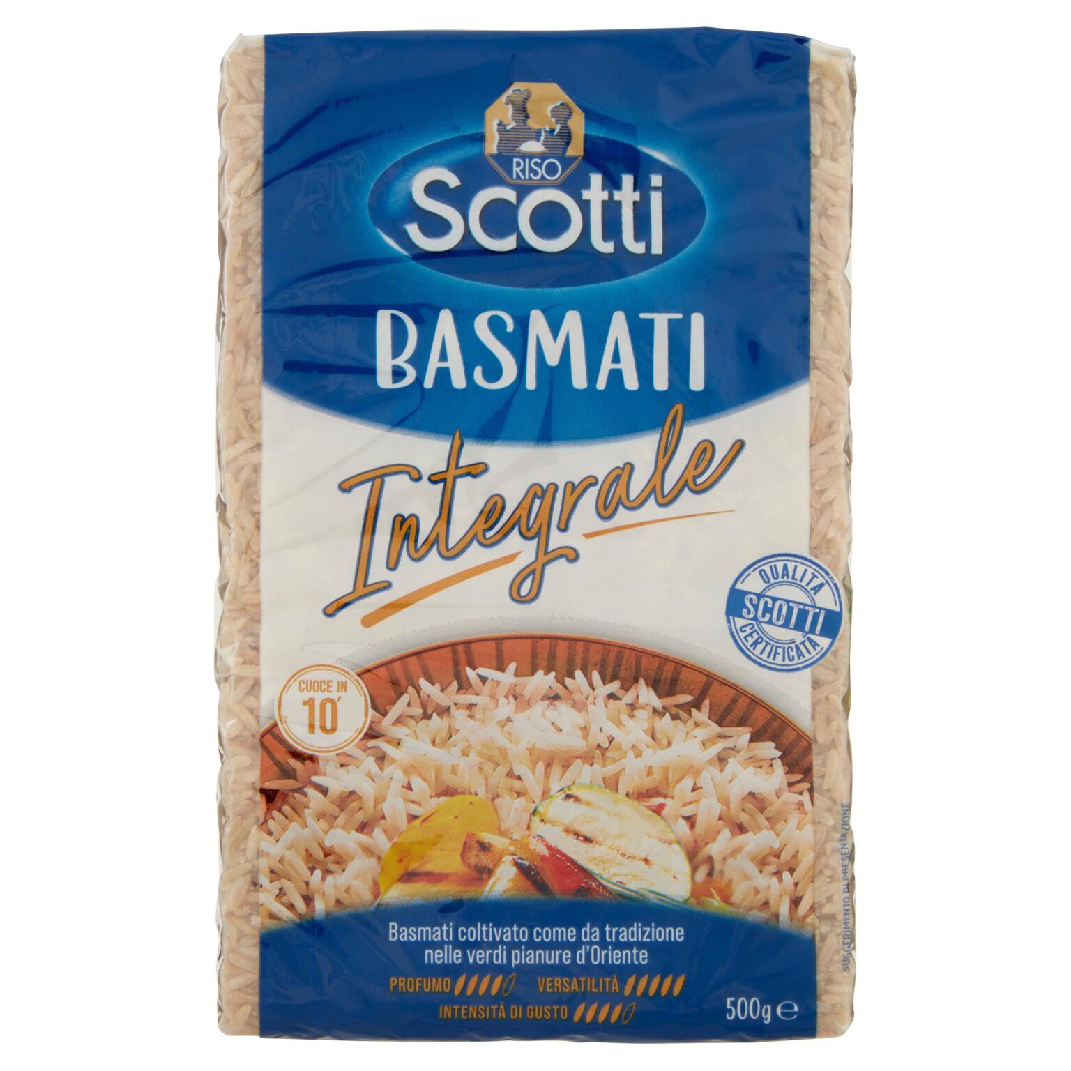 Riso Basmati integrale 500g Scotti