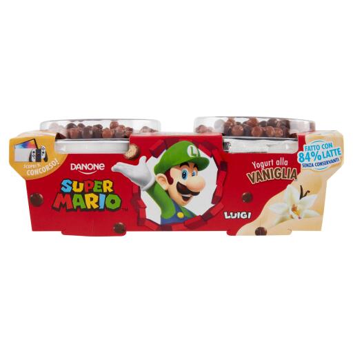 Yogoloso Supermario Vaniglia 2x110g Danone