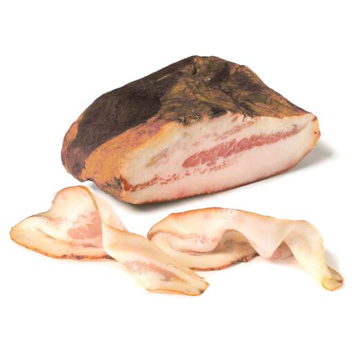 Guanciale stagionato a metà