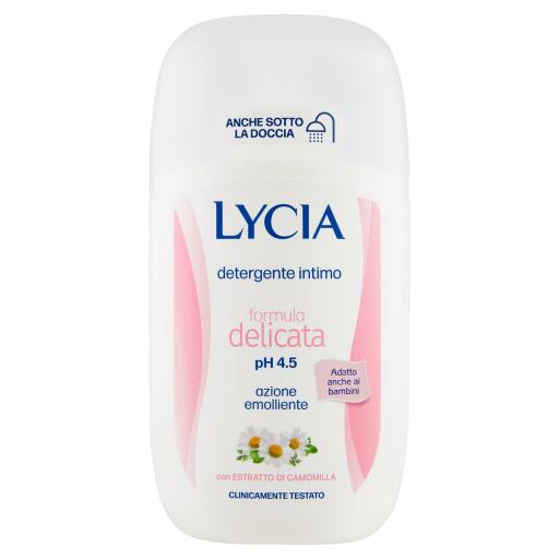 Detergente intimo Lycia 200ml, formula delicata