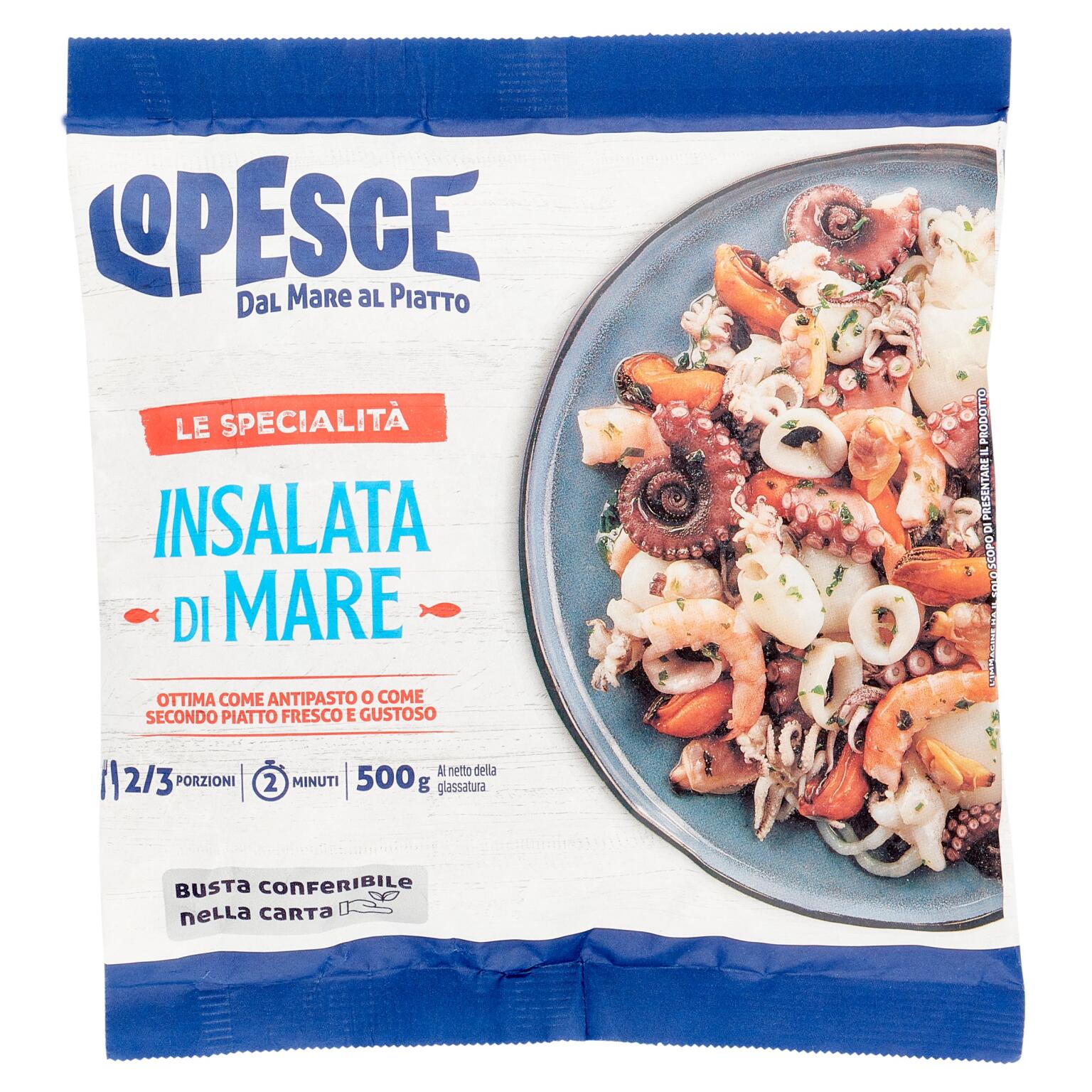Insalata di mare congelata 500g Xilo