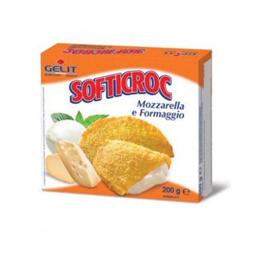 Softicroc formaggio e mozzarella 200g Gelit