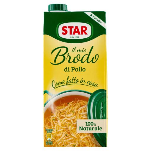 Il mio brodo carne pollo 1 litro Star