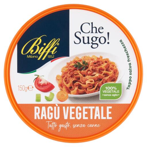 Ragù di soia fresco 150g Biffi e conservati senza glutine