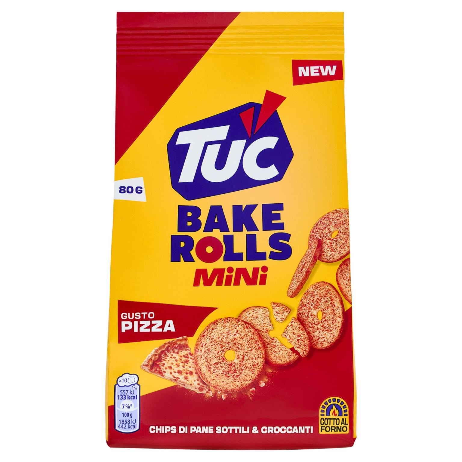 Tuc Bake Rolls Mini gusto barbecue 80g