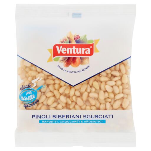 Pinoli sgusciati provenienza Siberia 40 Ventura