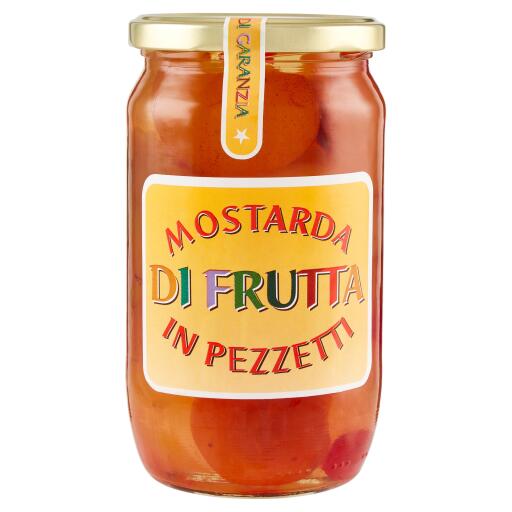 Mostarda Cremonese in pezzi v/vetro 915g.