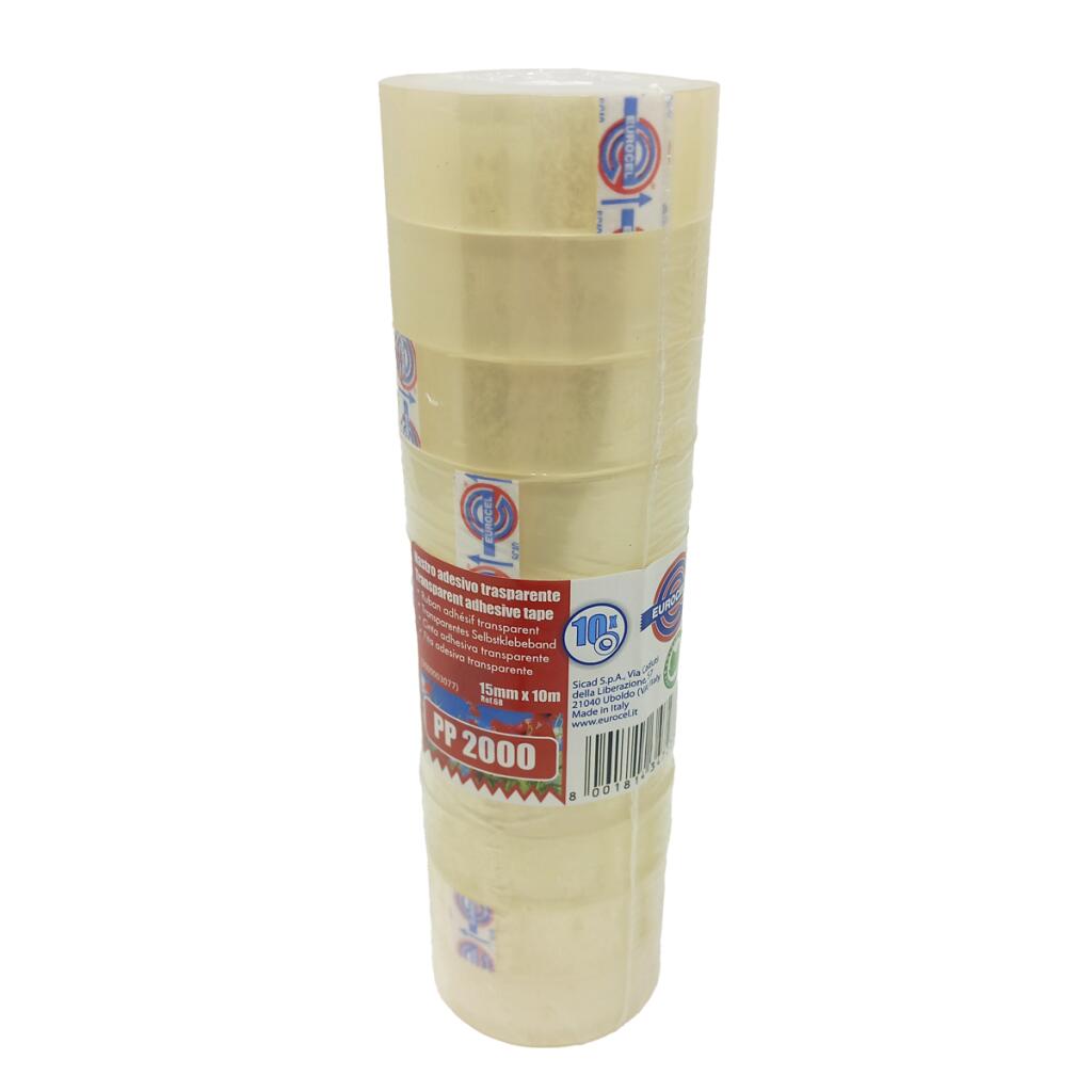 Scotch torre da 10pz trasparenti 15mmx10
