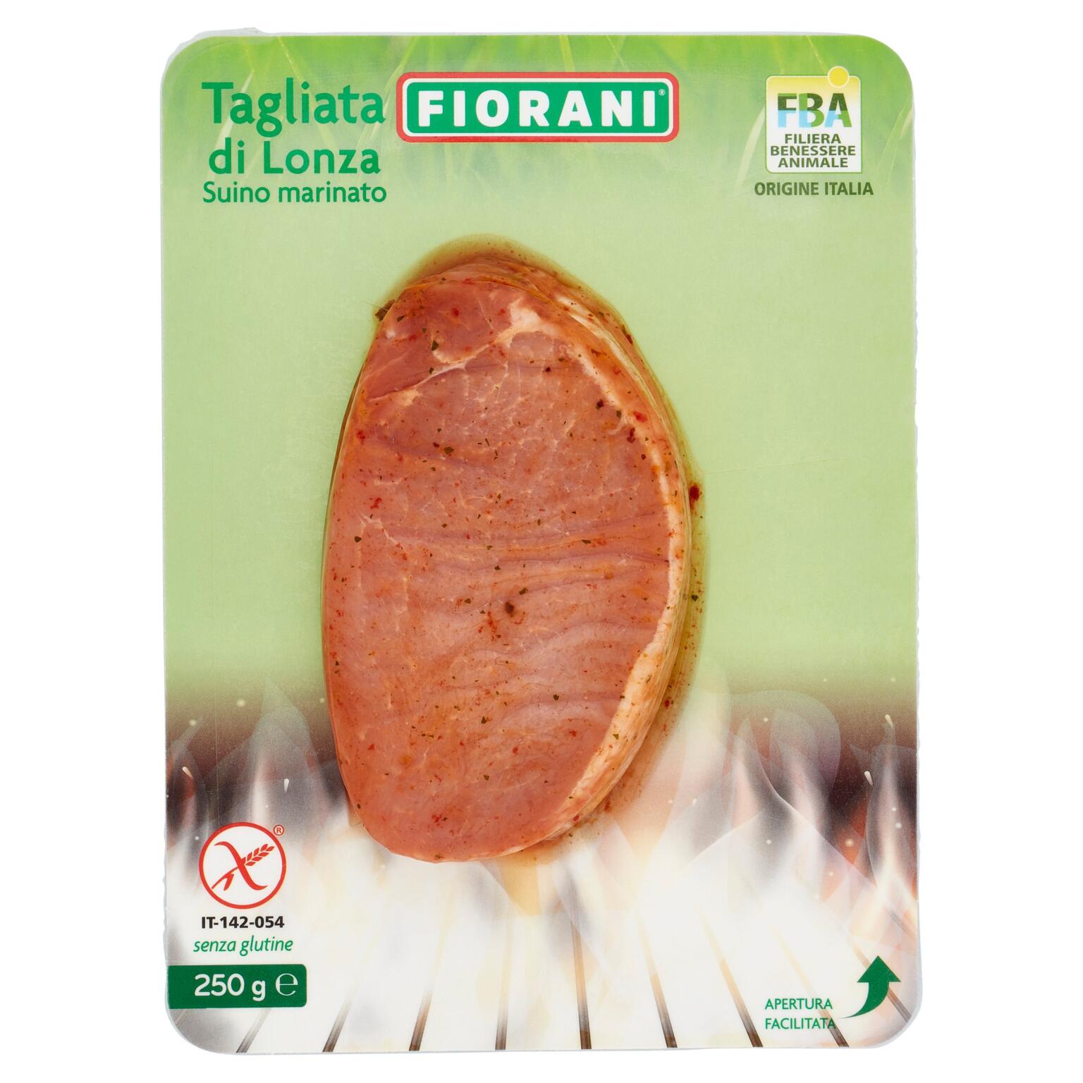 Tagliata di lonza marinata 250g