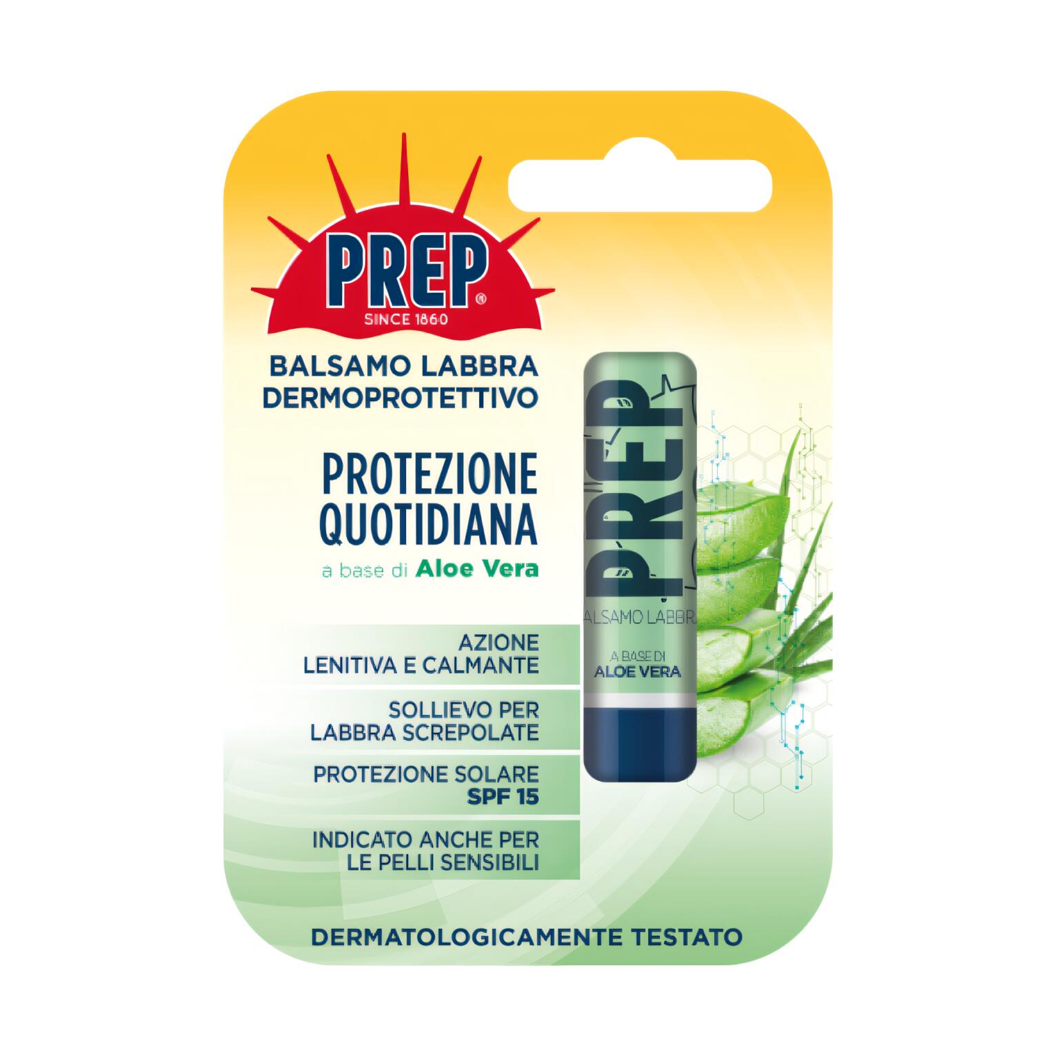 Balsamo Labbra Aloe 4,8ml Prep