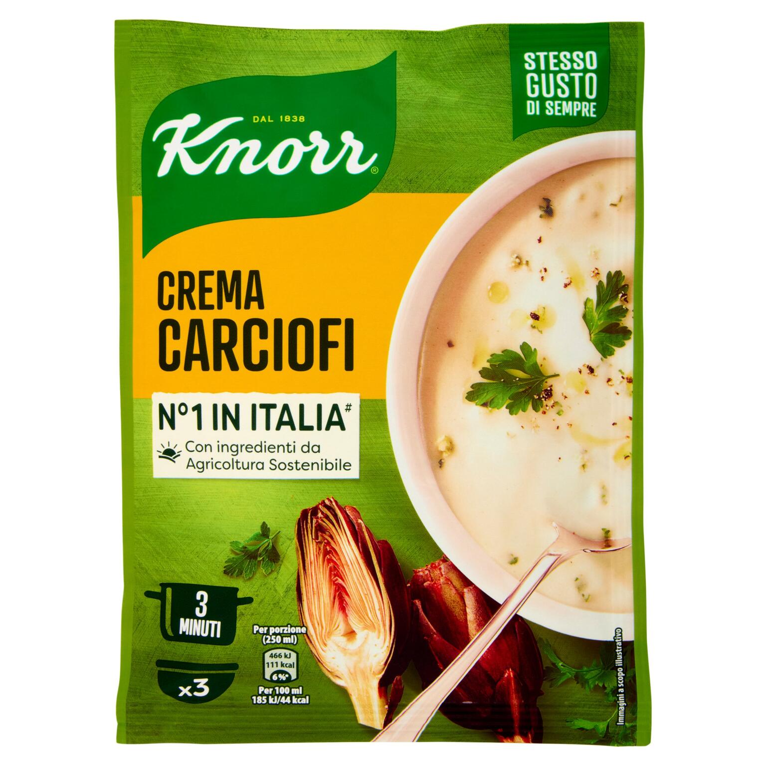 Crema ai carciofi 88g Knorr