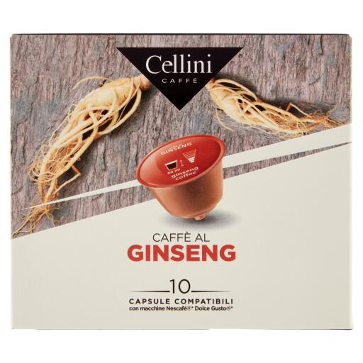10Caps Ginseng 85G Compatibili con Macchine Dolcegusto Cellini