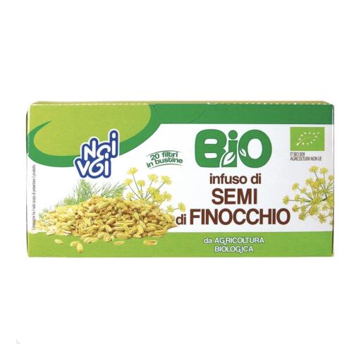 Bio Infuso semi di finocchio 20 filtri Noi&Voi