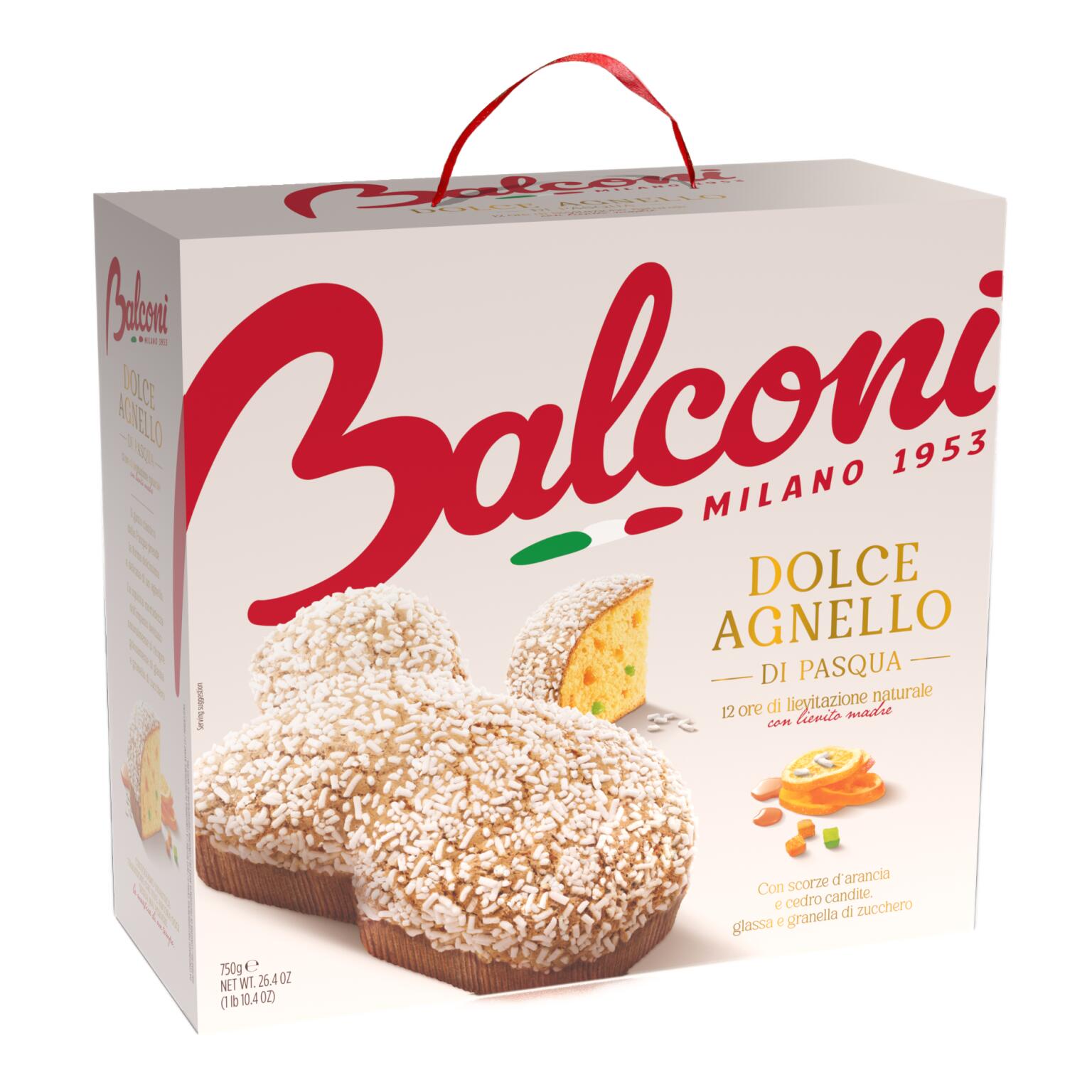 Dolce Agnello di Pasqua 750g Balconi