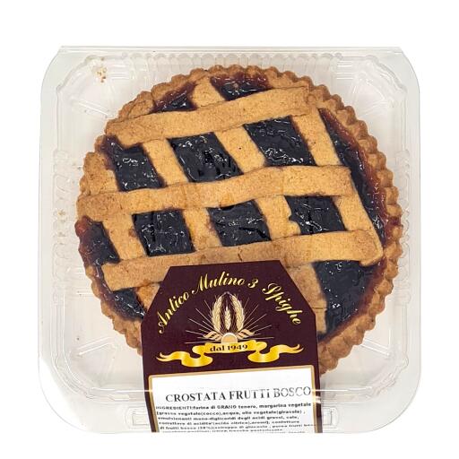 Crostata artigianale Frutti di Bosco 380g Antico Mulino 3 Spighe