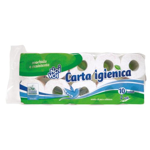 Carta igienica 10 rotoli Noi&Voi