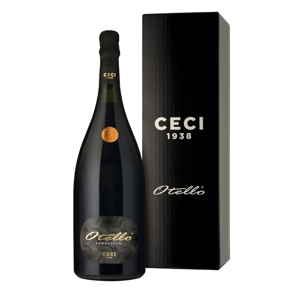 Lambrusco Otello Etichetta Nera Magnum in astuccio 1,5l Cantine Ceci 1938