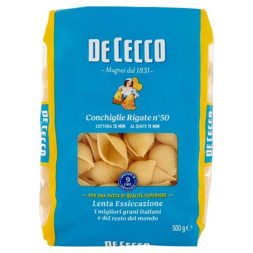 Pasta di semola di grano duro Conchiglie n°50 500g