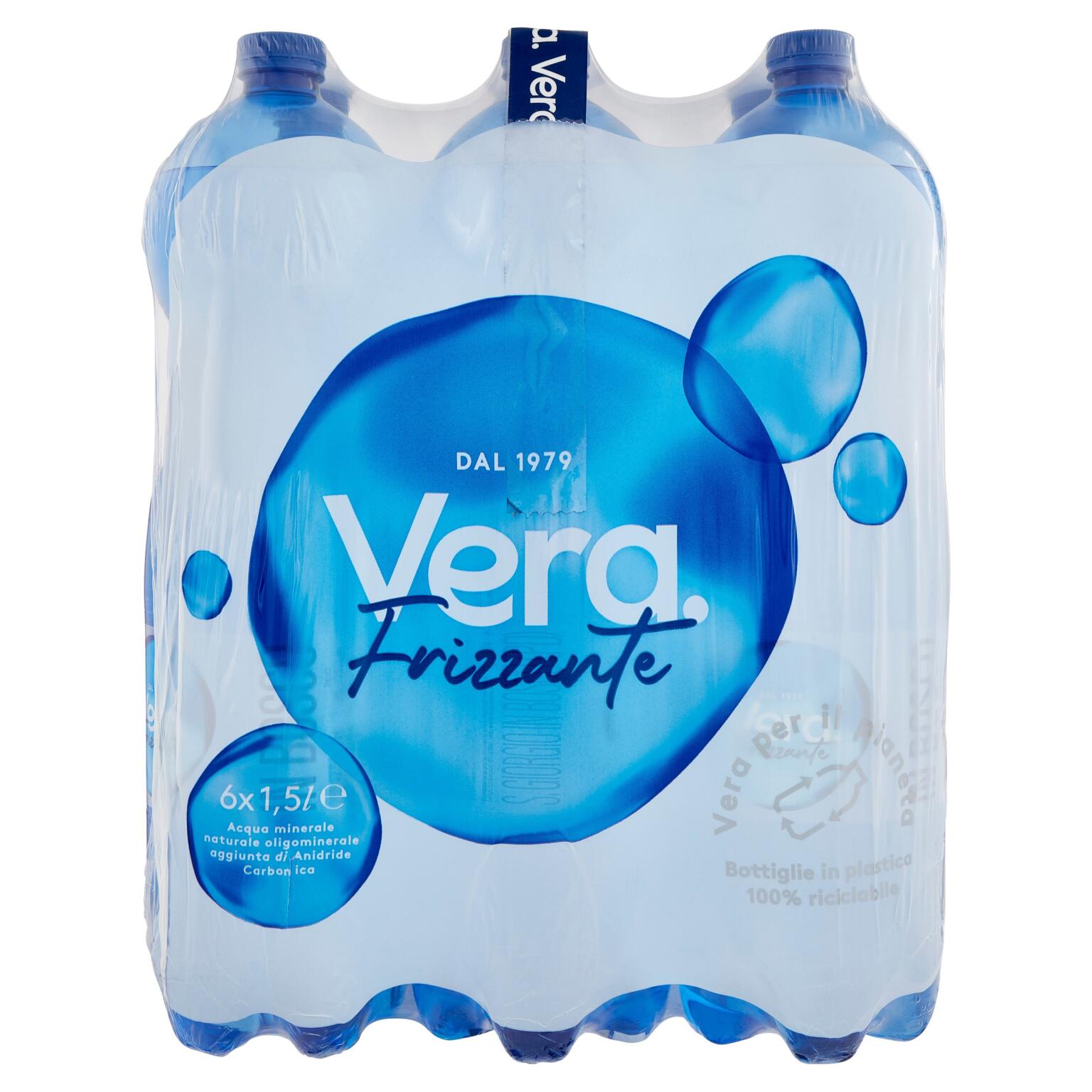 Acqua Vera frizzante 1,5Lx6