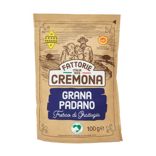 Grana Padano DOP grattugiato 100g Fattorie Cremona