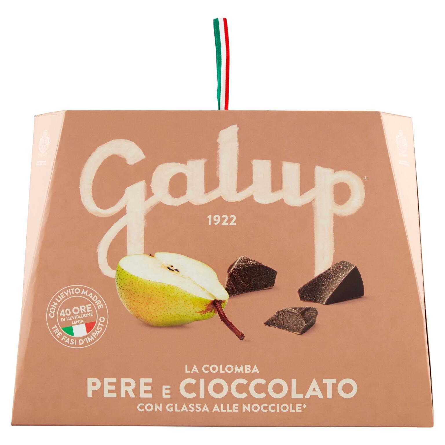 Colomba Pere e Cioccolato 750g in scatola