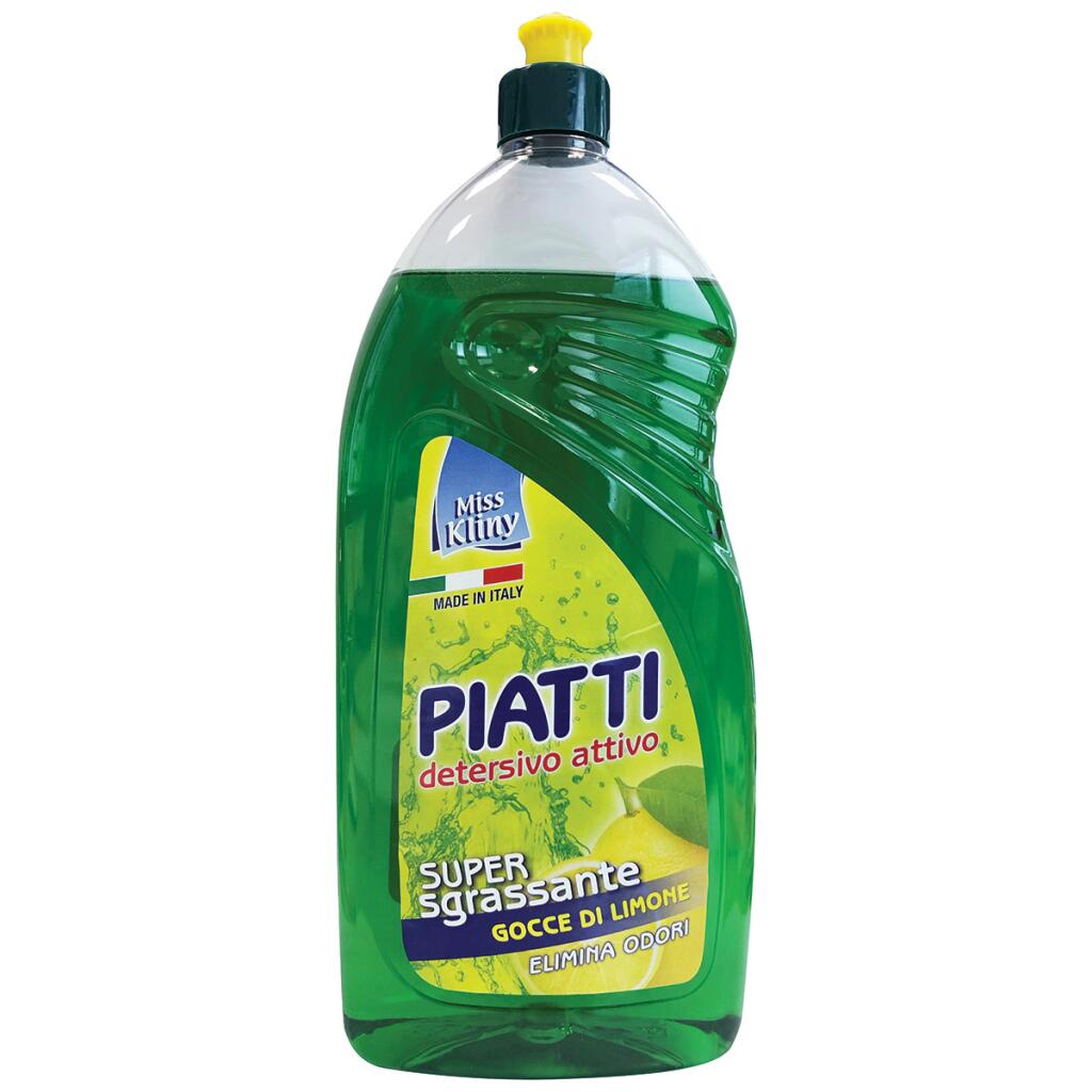 Detersivo per piatti al limone classico da 1,250l Miss Kliny