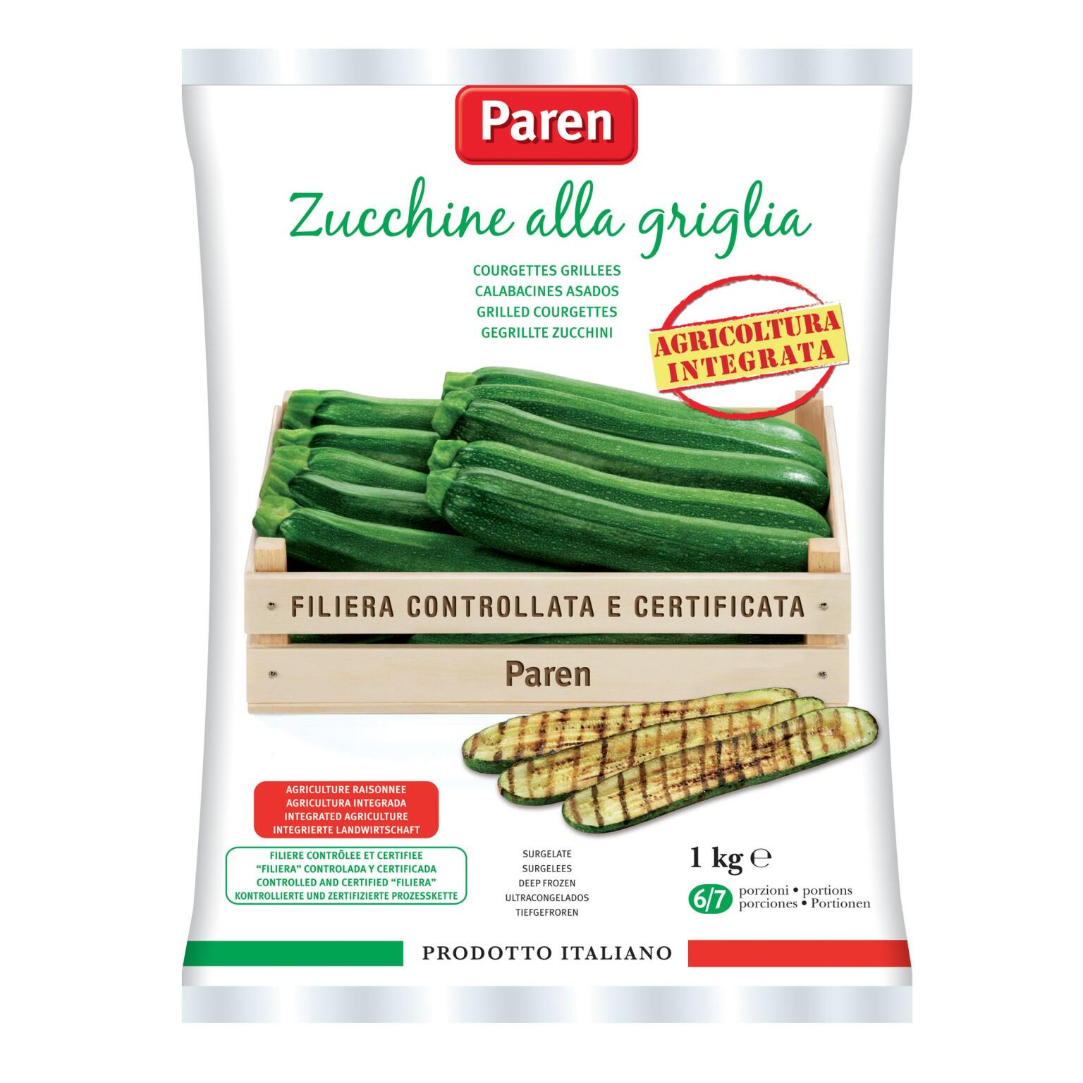 Zucchine alla griglia 1Kg Paren