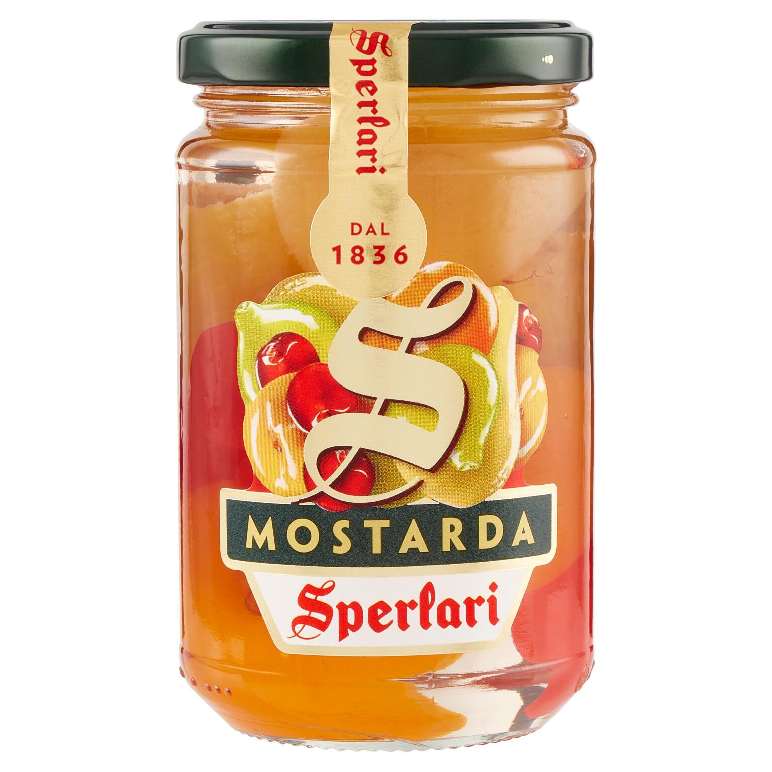 Mostarda Pino vaso da 380g Sperlari