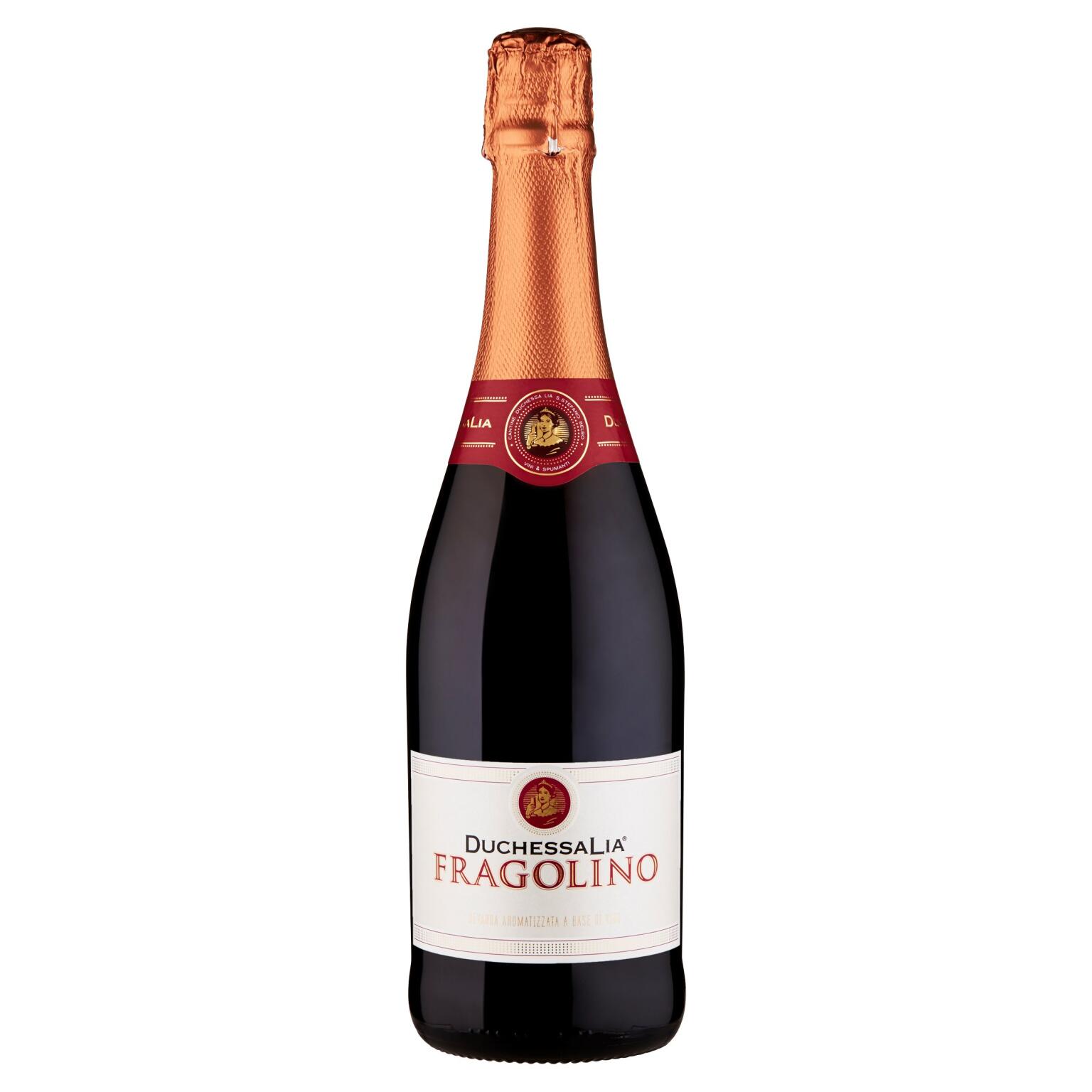 Fragolino rosso bevanda aromatizzata al vino 75cl Duchessa Lia