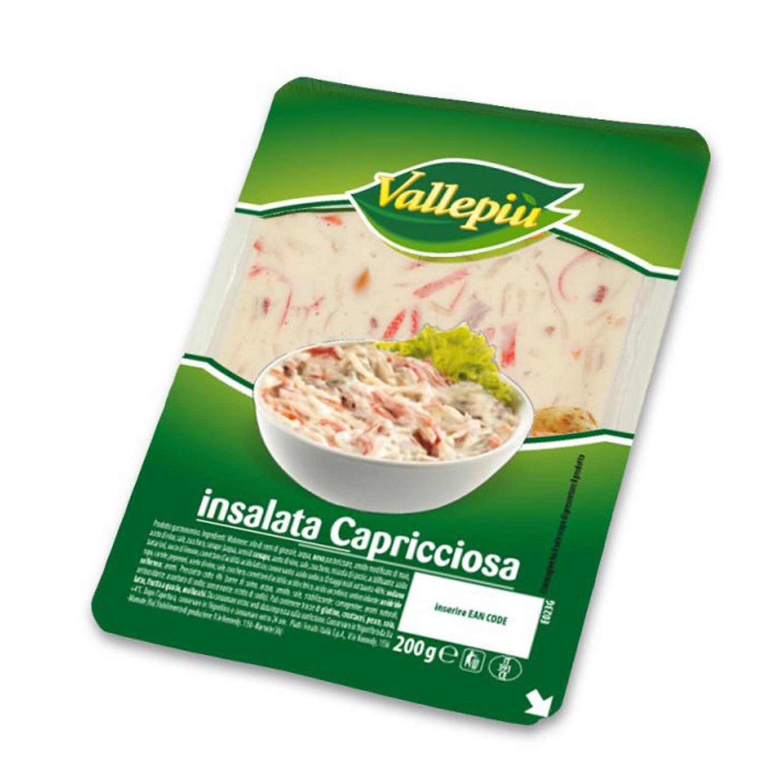 Insalata Capricciosa 200g Vallepiù