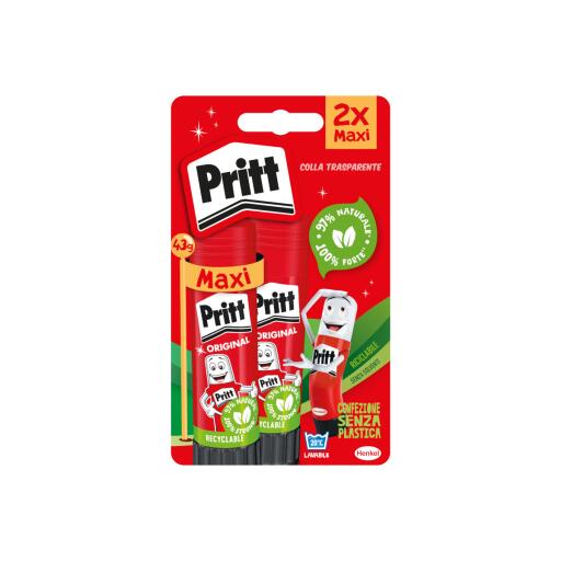 Colla Pritt stick 43g x 2 pezzi