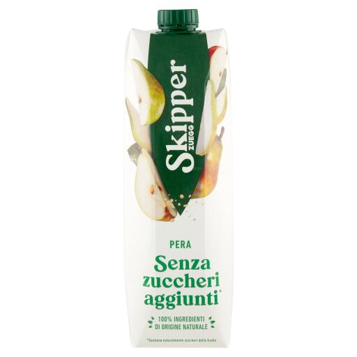 Succo alla pera  brick 1 Litro Skipper senza zuccheri aggiunti