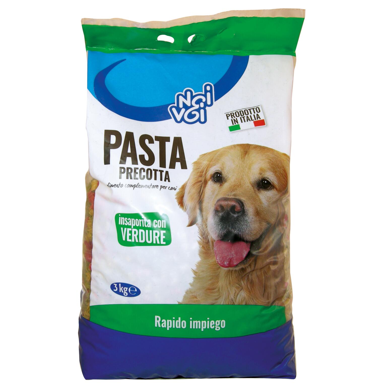 Pasta precotta con verdure per cani 3Kg Noi&Voi