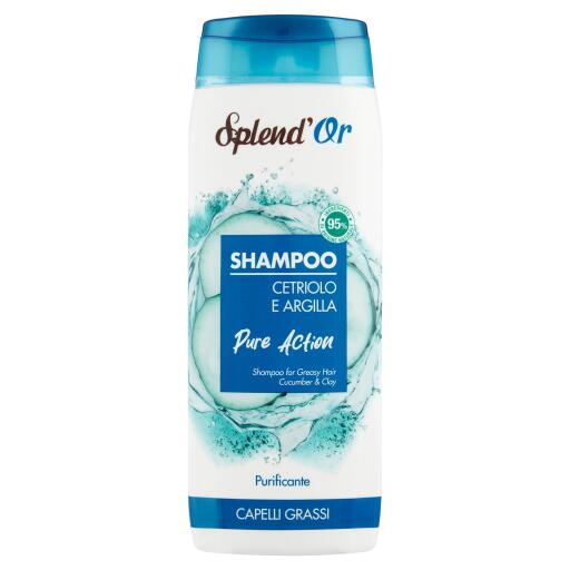 Shampoo splend'or cetriolo e argilla da 300ml