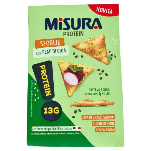 Sfoglie Protein Semi 170g Misura